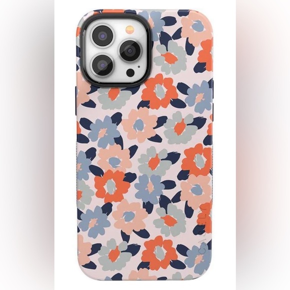 New Casely iPhone 14 Pro Max Field of Flowers Pastel Floral Case - Picture 1 of 5